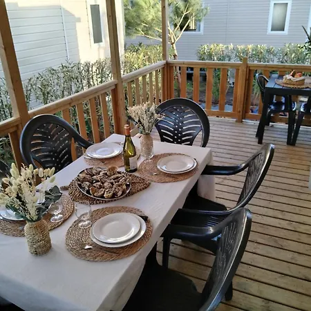 Mobil-home Climatisé Presqu'ïle Cap-ferret 6 Pers * Lège-Cap-Ferret