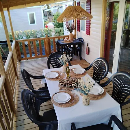 Mobil-home Climatise Presqu'ile Cap-ferret 6 Pers